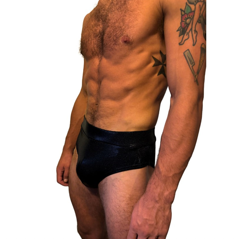 Men’s polewear pole dance and fitness shorts trunks