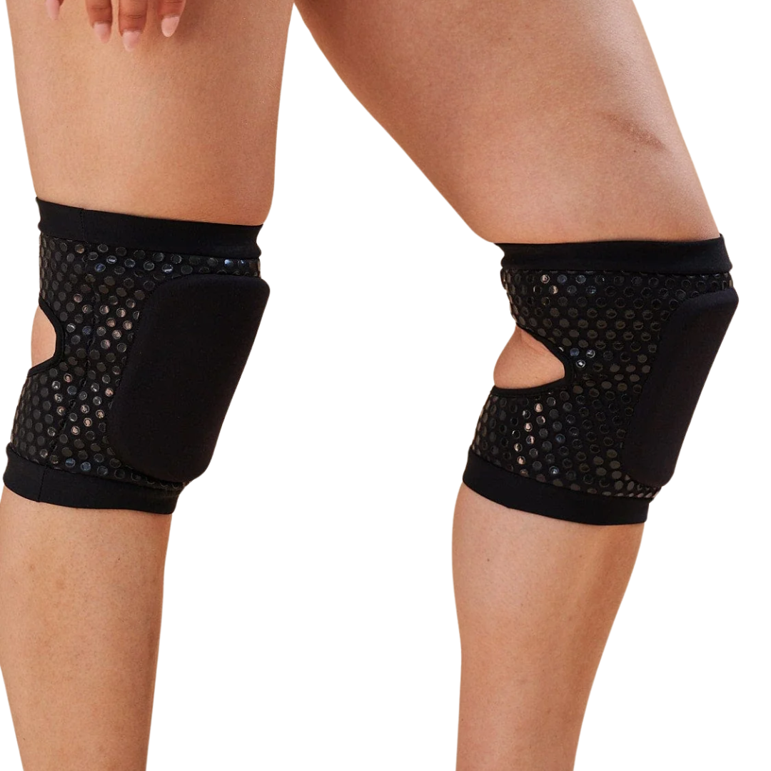 Lunalae Sticky Slim Look Knee Pad Black