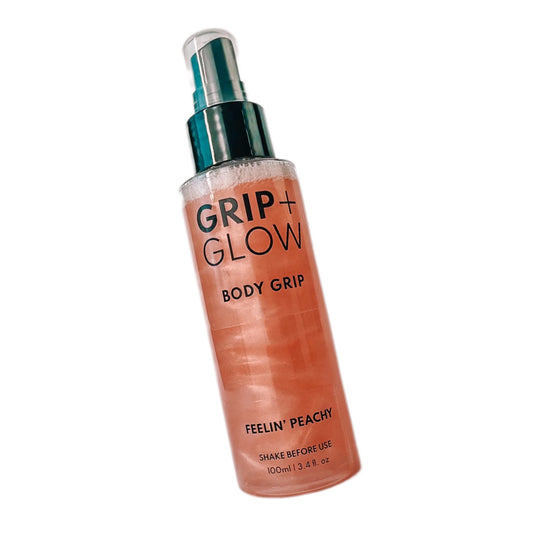 Grip and glow pole dance fitness body grip peach 