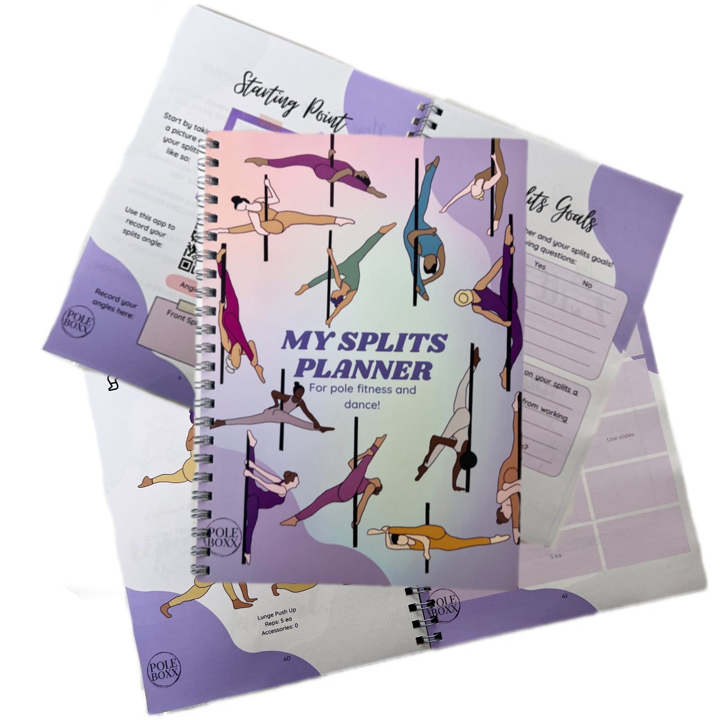 pole damce fitness splits how to training front splits middle flexibility