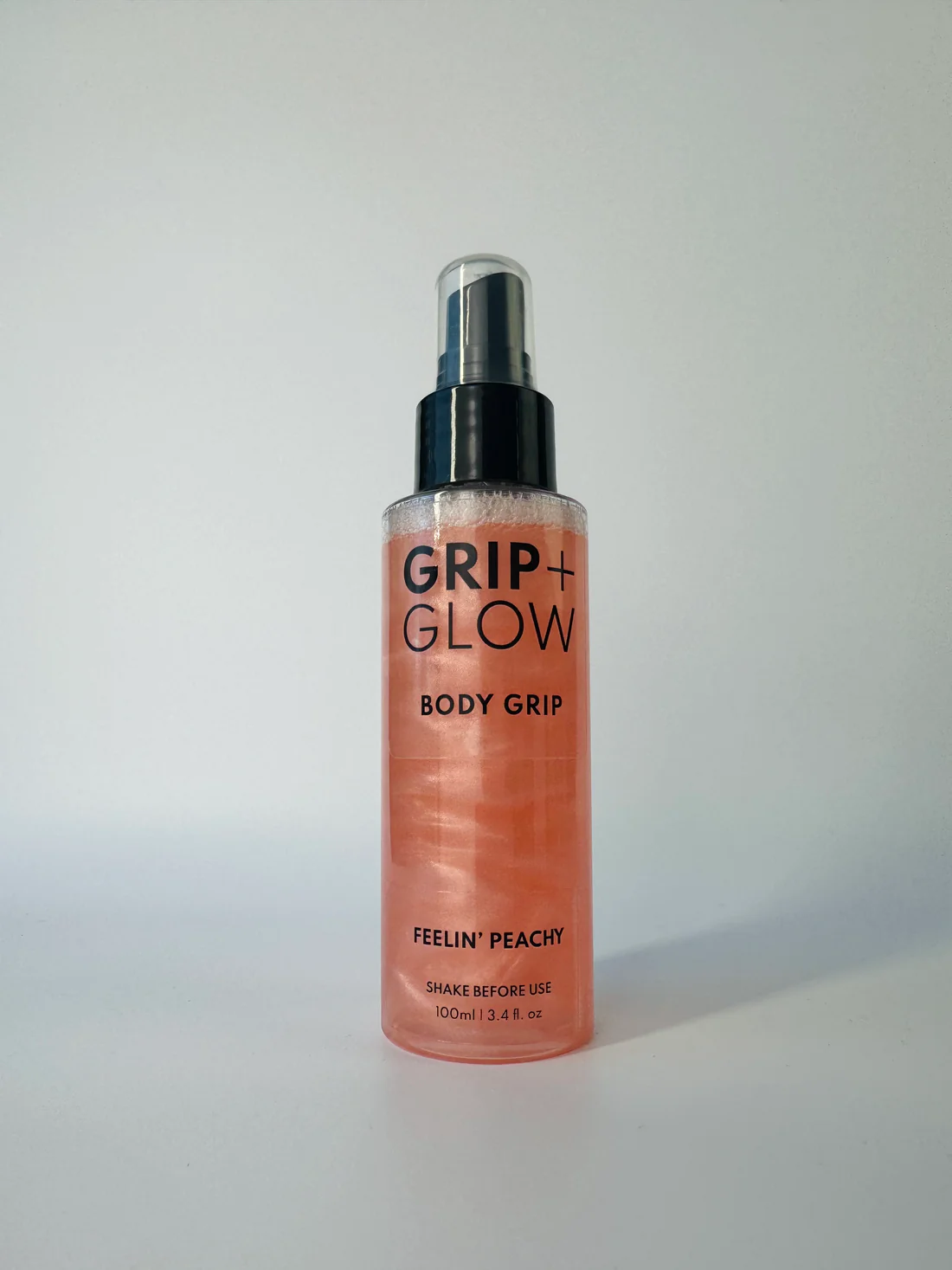 POLE DANCE FITNESS GLITTER BODY GRIP PEACH