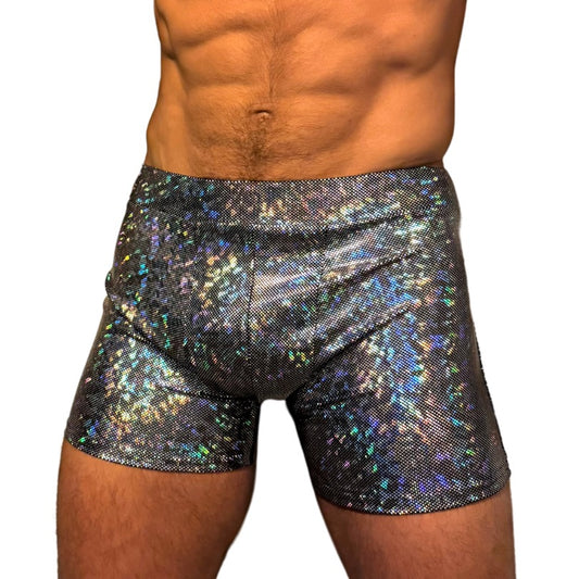 Men’s polewear pole dance and fitness shorts trunks