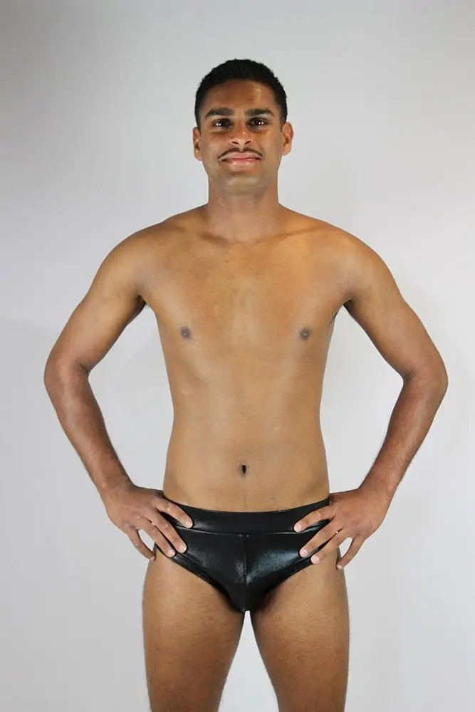 Men’s polewear pole dance and fitness shorts trunks
