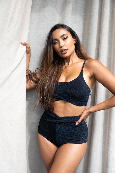 Lunalae Paris Top - Midnight Shine