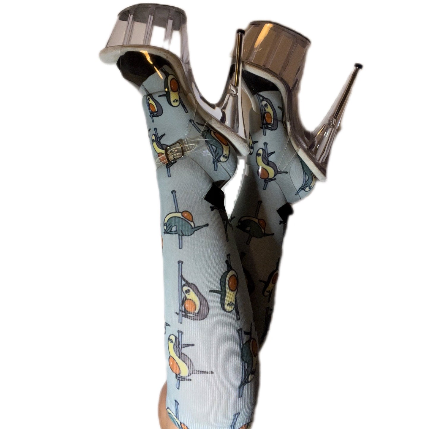 pole dance fitness socks dog dogs avocado unicorn bulldog poodle corgie