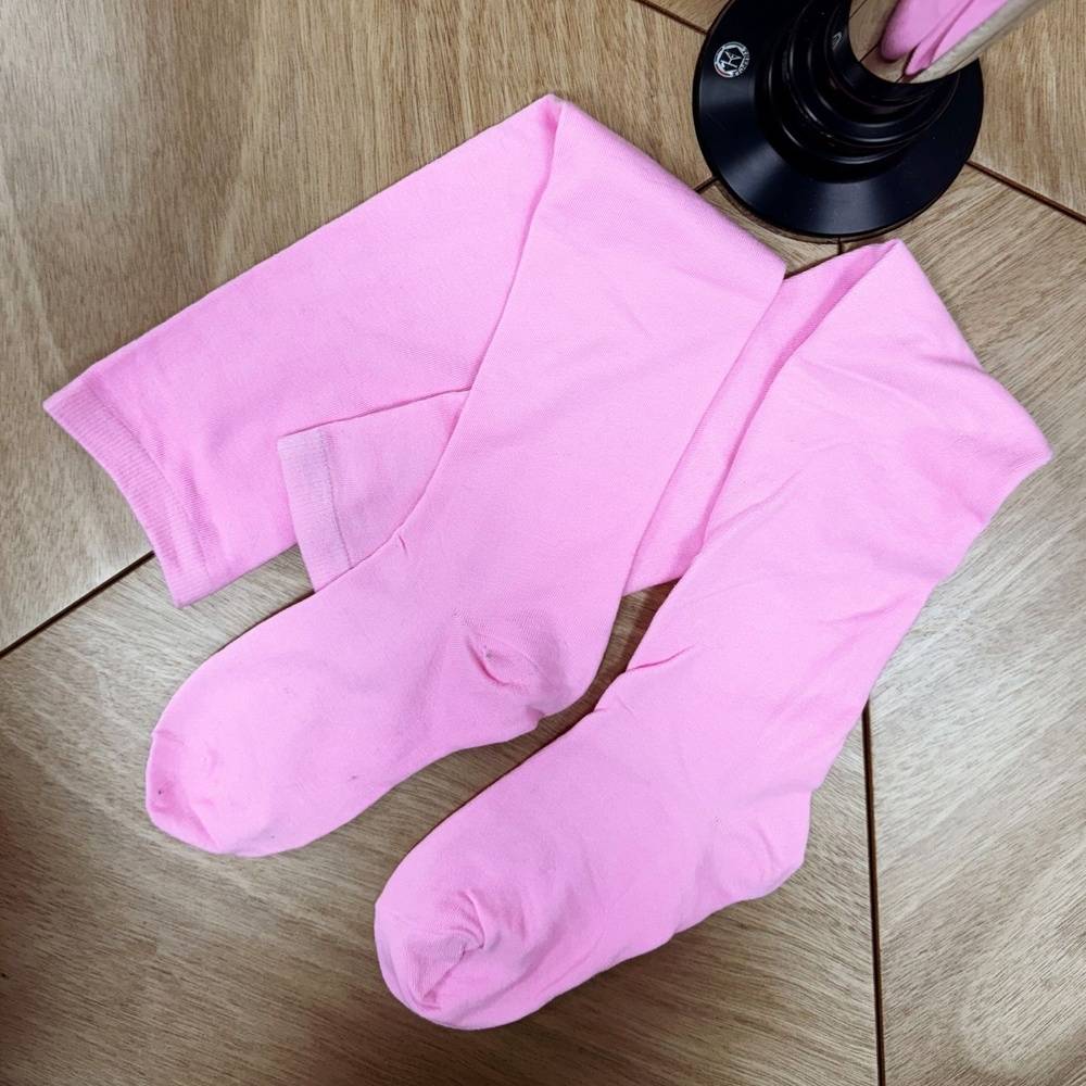 Thigh High Socks - Baby Pink