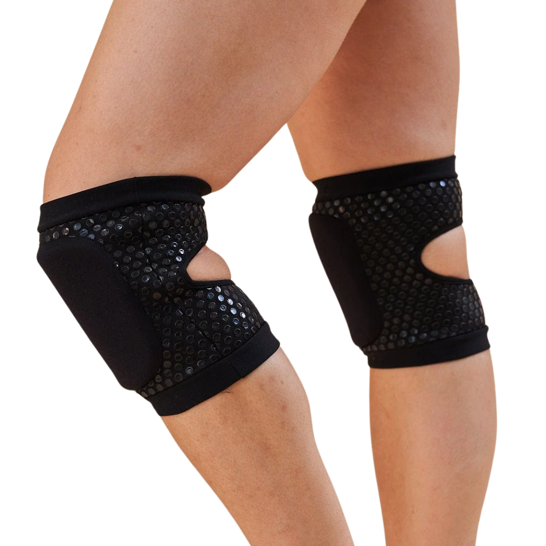 Lunalae Sticky Slim Look Knee Pad Black