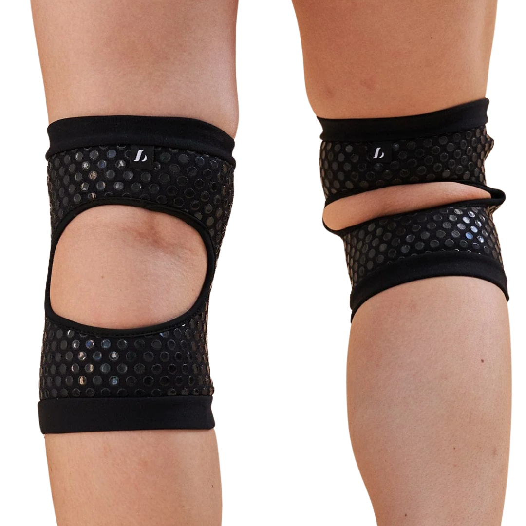 Lunalae Sticky Slim Look Knee Pad Black