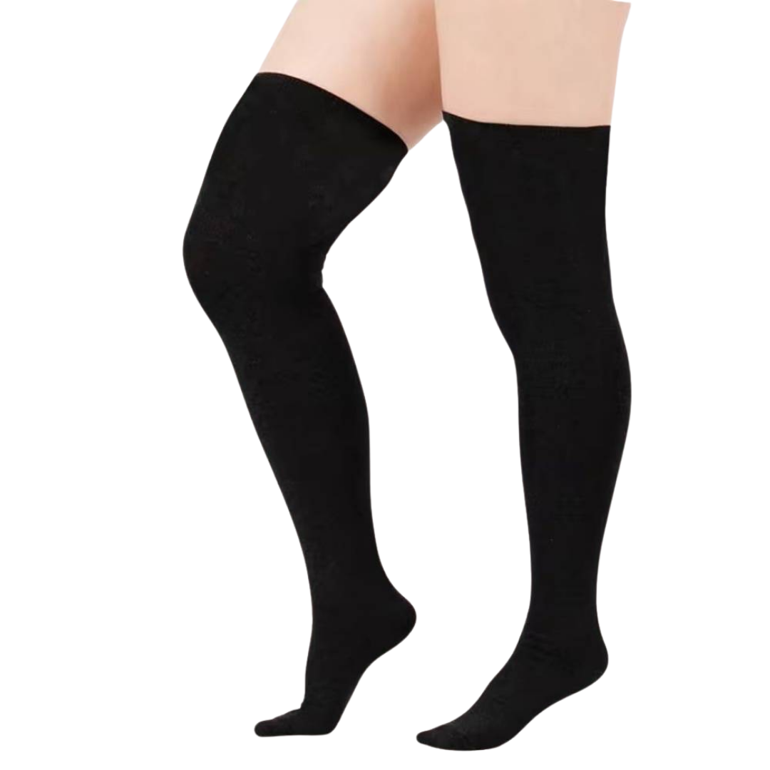 Thigh High Socks - Black