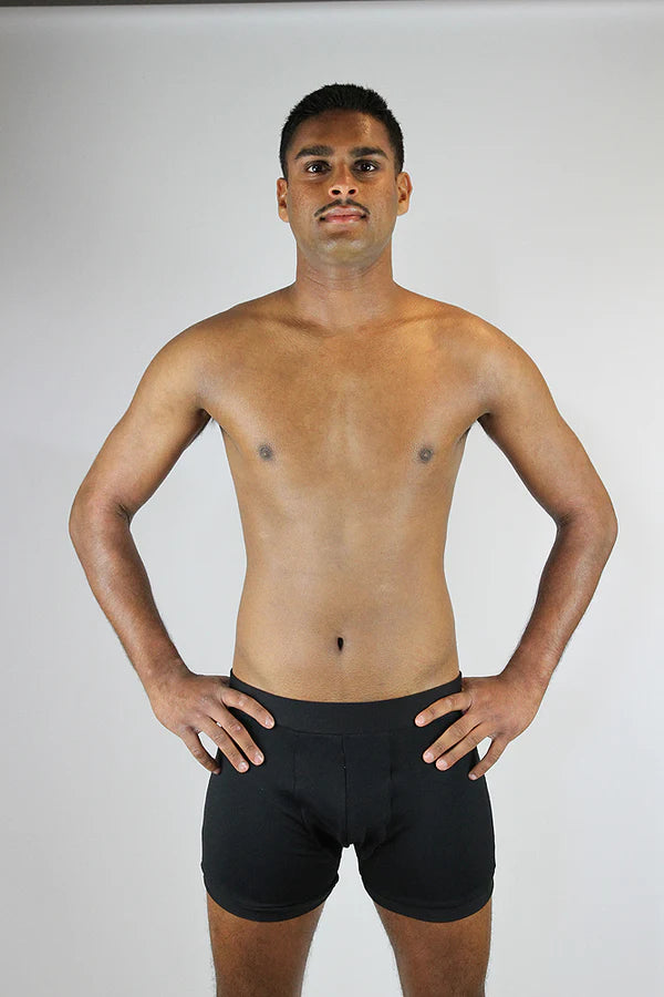 Rarr Designs Black Matte Pole Trunks Mens Polewear