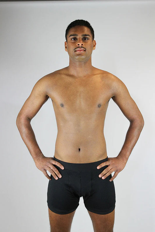 Rarr Designs Black Matte Pole Trunks Mens Polewear